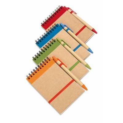 Libreta papel reciclado personalizada